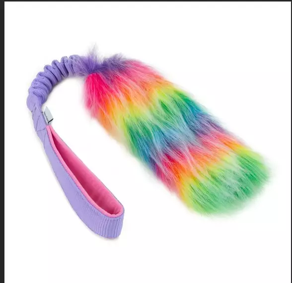 D&C Rainbow litteä patukka joustokahvall - Koiran treenilelut - 746 - 1