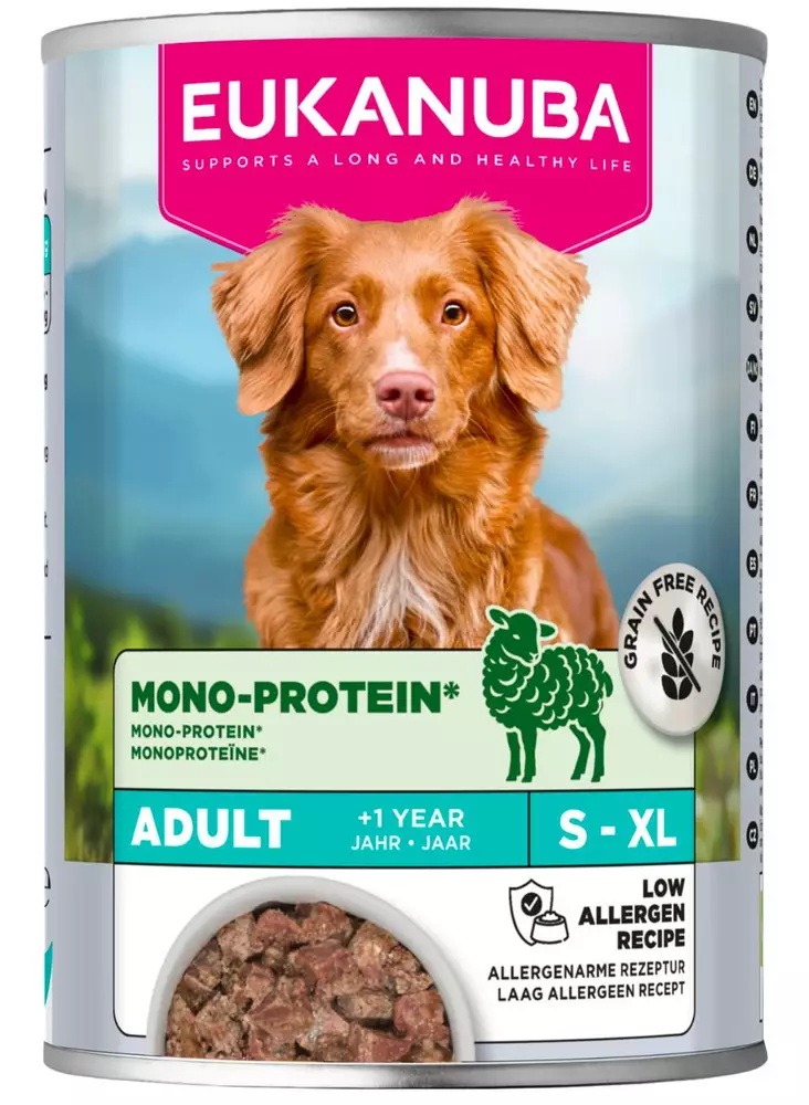 Eukanuba Mono Protein Lammas 400g - Muut märkäruokamerkit - 8710255190686 - 1