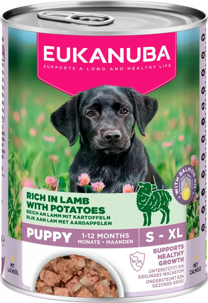 Eukanuba säilyke pennuille lammas - Muut märkäruokamerkit - 8710255206196 - 1