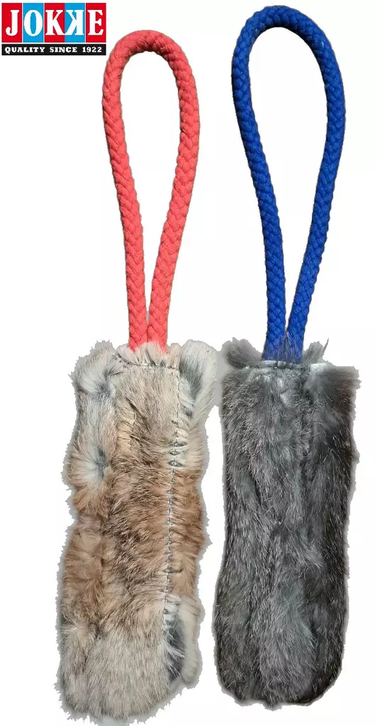 Jokke Cotton Rabbit Blue - Koiran aktivointilelut - 6417114114426 - 1