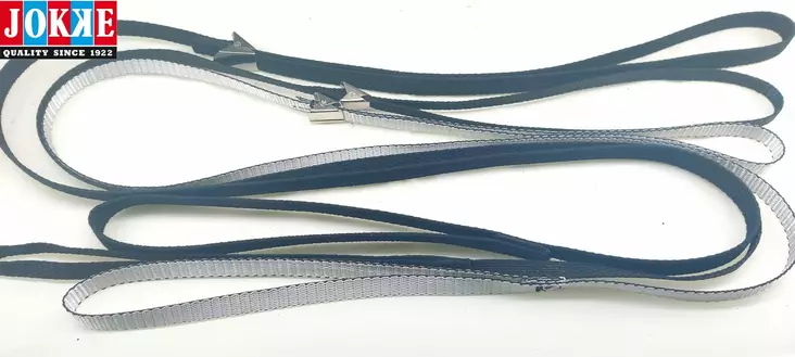 Jokke Slide Black 11mm 120x55cm - Koiran tekstiilitaluttimet - 6417114116246 - 1