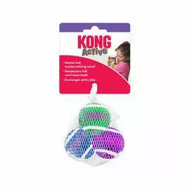 Kong Active Tennisball with Bells 3kpl - Kissan pallot - 035585334066 - 1