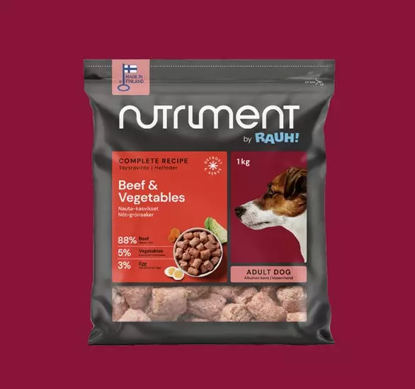 Nutriment Nauta-kasvis 7.2kg - Muut koiran pakasteruoat - 6410180002796 - 2