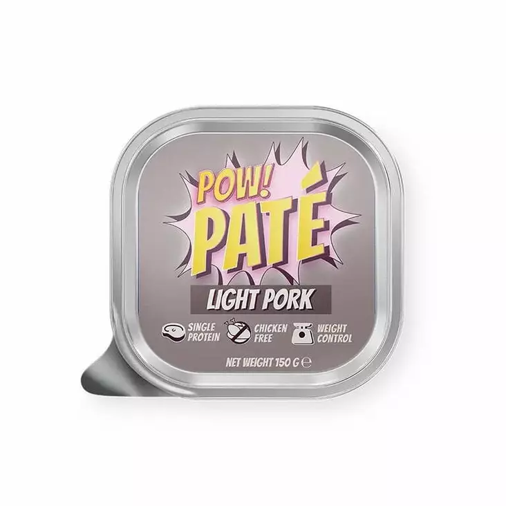 POW! Dog Light Possu Paté 150 g - Muut märkäruokamerkit - 7350040128756 - 1