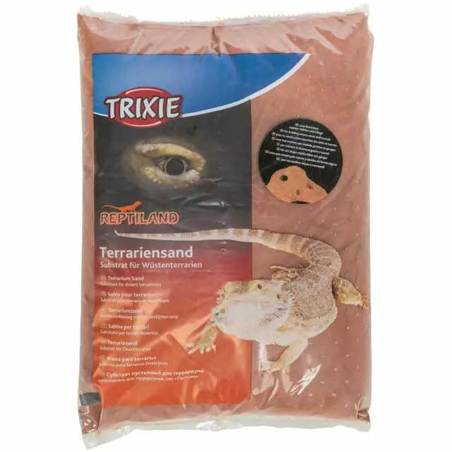 Trixie Punainen Terraariohiekka 5kg - Muut matelijatarvikkeet pihdit yms - 4011905761336 - 1