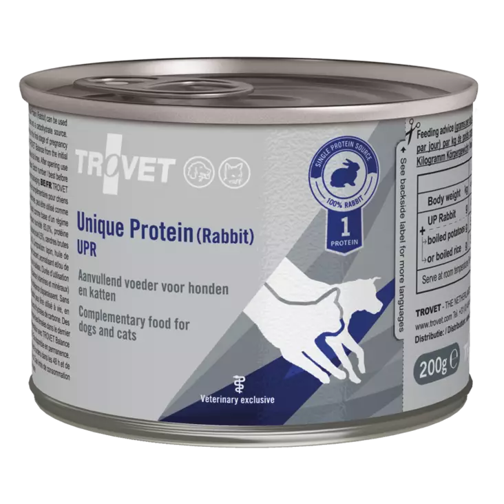 Trovet dog/cat UPR Unique protein kani - Eläinlääkäriruuat - 8716811031356 - 1