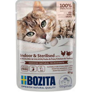 Bozita Indoor&Sterilised Kalkkuna 85g - Bozita märkäruoat - 7300330036407 - 1