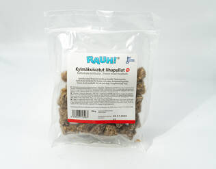 Rauh kylmäkuivatut lihapullat 100g - Koiran kuivatut lihaherkut - 6438047713067 - 1