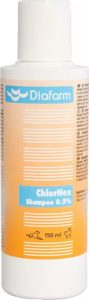 DiaFarm Chlorhex 150ml - Koiran shampoot ja hoitoaineet - 5705358840517 - 1