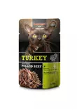 Leonardo Turkey with pulled beef 70g - Leonardo märkäruoat - 4002633756527 - 1