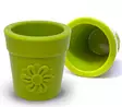 SodaPup Flower Pot Vihreä L 1,9dl - Koiran muoviset ruokakupit - 810216026547 - 2