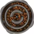 Fun Feeder Slo Bowl S Harmaa 20,5cm - Koiran muoviset ruokakupit - 700603698917 - 1