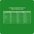 Nutriment Fresh Lammas 800g - Muut koiran pakasteruoat - 5060359983497 - 3
