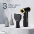 Tpl johdoton fööni musta, usb -c-lataus - Koiran trimmaus - 4778006704647 - 1