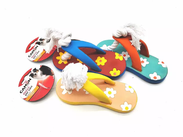 Camon Lateksisandaali koiranlelu 16cm - Koiran lateksi- ja muovilelut - 8019808177557 - 1
