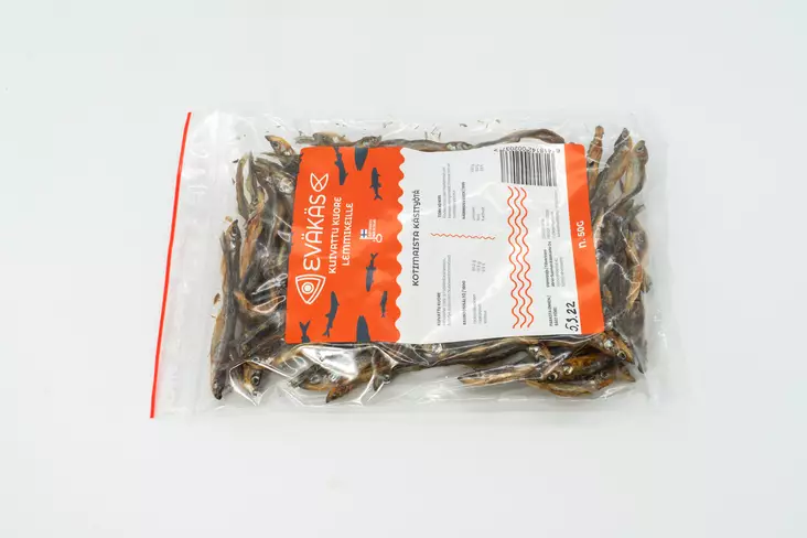 Eväkäs Kuivattu Kuore koiranherkku 50g - Koiran kuivatut lihaherkut - 6418142002037 - 1