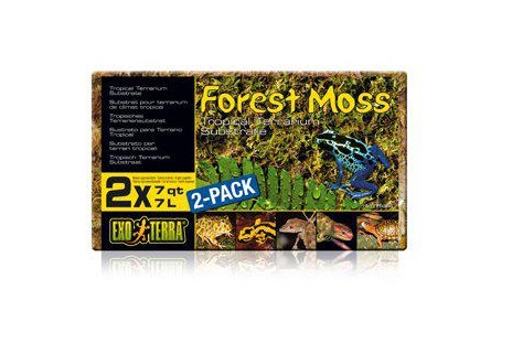 Exoterra Forest Moss 2 x 7L - Matelijoiden pohjamateriaalit - 015561230957 - 1