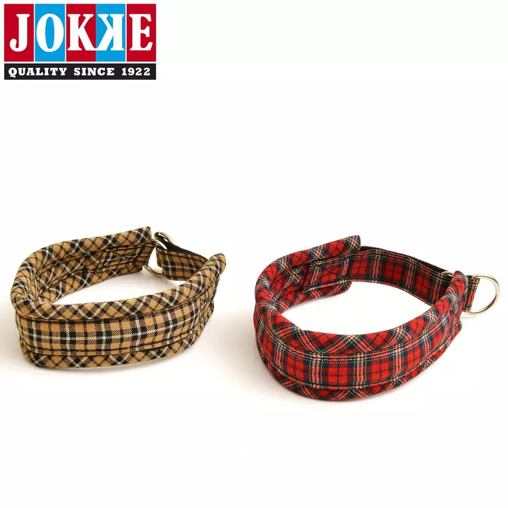 Jokke Softis Punaruutuinen skottipanta - Puolikiristävät pannat - 6417114417947 - 2