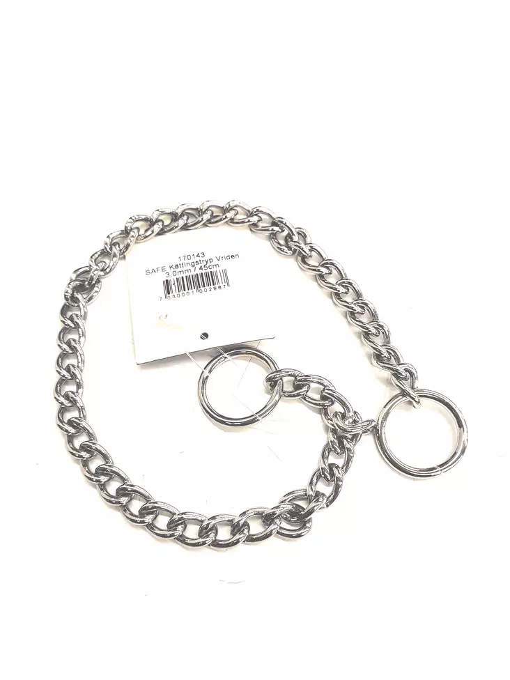 Metallikaulain 3mm/1cm/45cm - Kíristävät pannat - 7330001002967 - 1