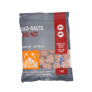 Mush Sika-nauta pullat 1kg - Mush pakasteruoat - 6430023296427 - 1