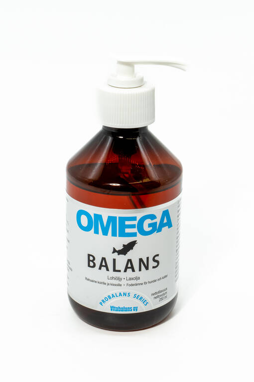 Probalans Omega Balans lohiöljy 250 ml - Koiran ravintoöljyt - 6410530011607 - 1