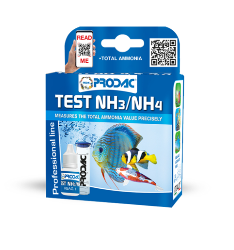Prodac NH3/NH4 Tippatesti - Akvaarion vesitestit - 8018189400087 - 1