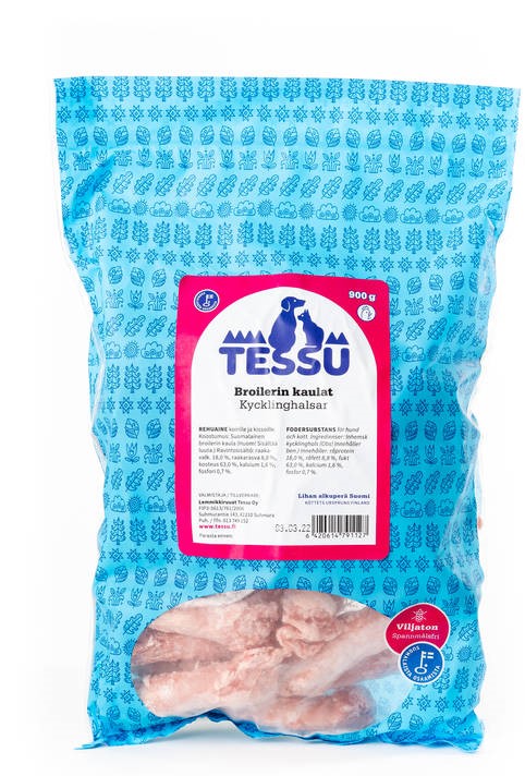 Tessu Broilerin kaulat 900g - Tessu pakasteruoat - 6420614791127 - 1