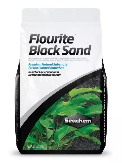 Seachem Black Flourite Sand 3,5 kg - Akvaariohiekat - 000116352307 - 1