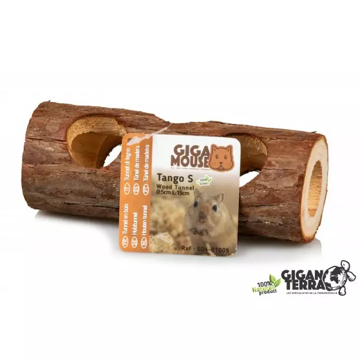 Gigamouse Tango puupiilo - Mökit ja pesät kaneille ja jyrsijöille - 3664471010097 - 1