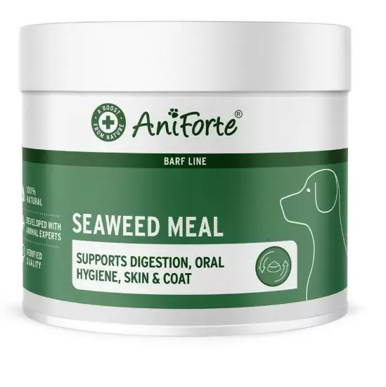 Aniforte seaweed meal 250g - Koiran vitamiinit ja lisäravinteet - 4260606718327 - 1