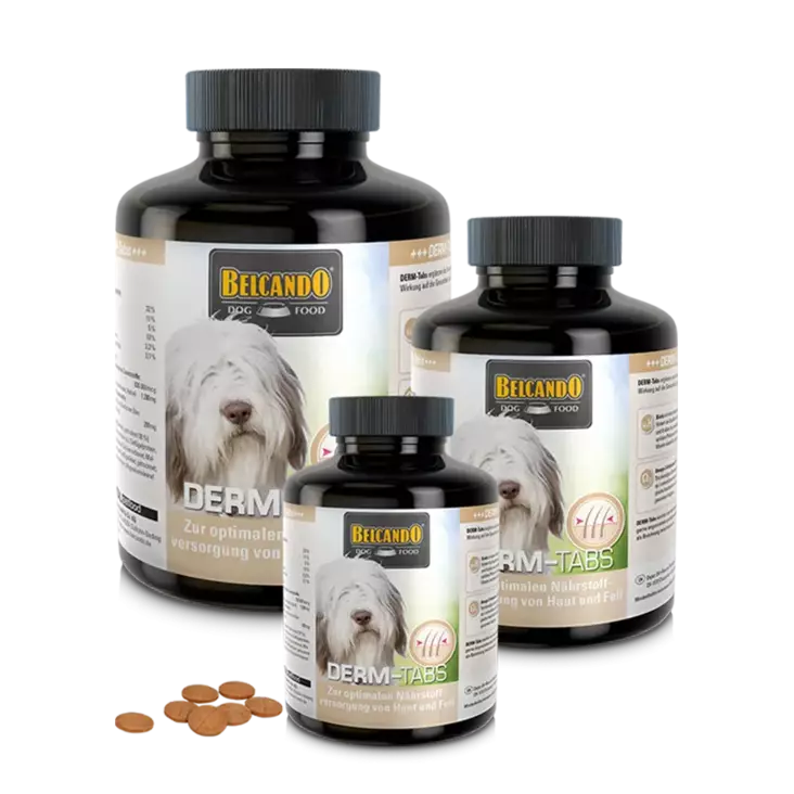 Belcando Derma-tabs 225tbs - Koiran vitamiinit ja lisäravinteet - 4002633525147 - 1