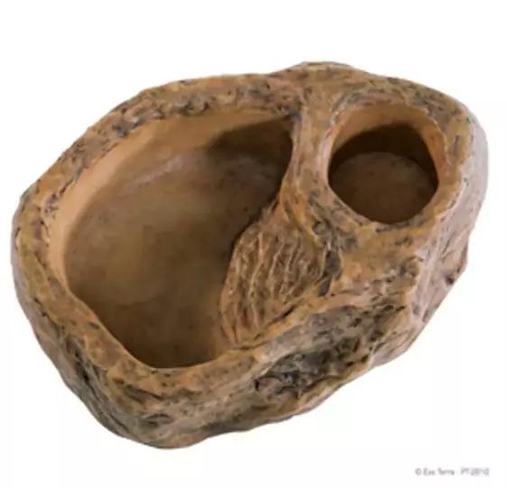 Exoterra gecko dish ruokakuppi - Muut matelijatarvikkeet pihdit yms - 015561228107 - 1