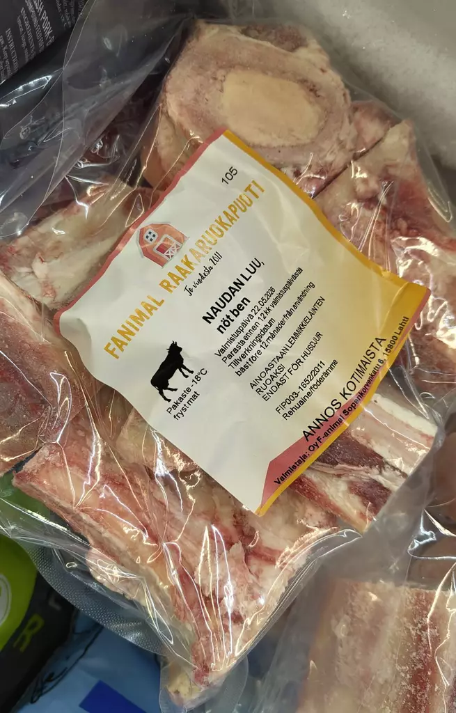 Fanimal Naudan luut /kg - Fanimal pakasteruoat - 45564587 - 1