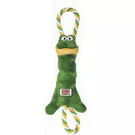 Kong Knots Frog M - Koiran tekstiililelut - 035585454047 - 2