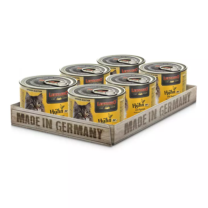 Leonardo Kanaa, pinaatti ja kissanminttu - Leonardo märkäruoat - 4002633755537 - 1