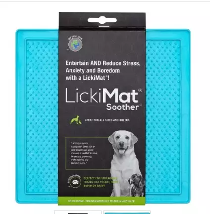 Lickimat Soother 20x20 vaalensinine - Nuolumatot ja ahmimisenesto - 9349785000647 - 1