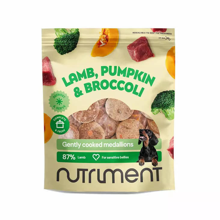 Nutriment Fresh Lammas 800g - Muut koiran pakasteruoat - 5060359983497 - 1
