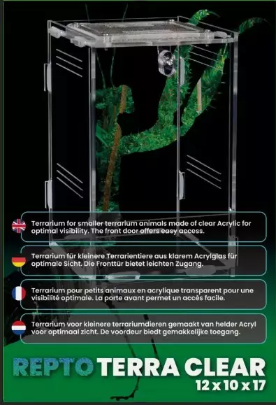 Repto Terra Akryyliterraario - Matelijoiden terraariot - 8715897346477 - 1