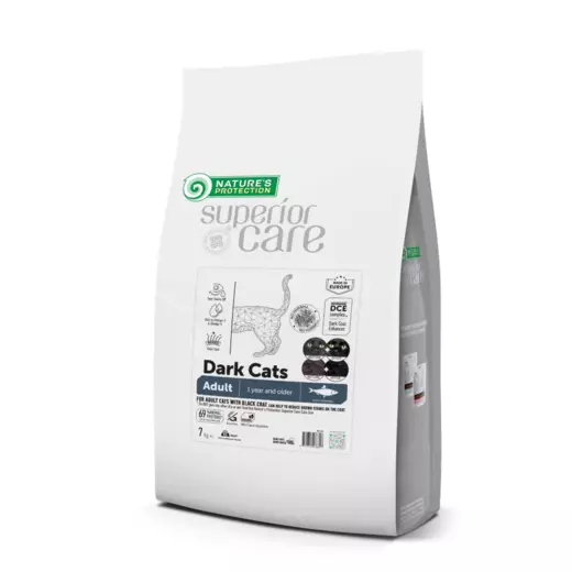 SC Cat Dark Coat Silli viljaton - Muut kissan kuivaruoat - 4771317476357 - 1