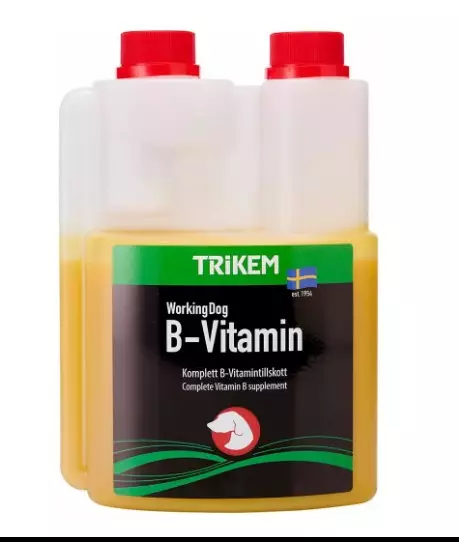 Trikem Working Dog B-vitamiini 500ml - Koiran vitamiinit ja lisäravinteet - 7394244102617 - 2