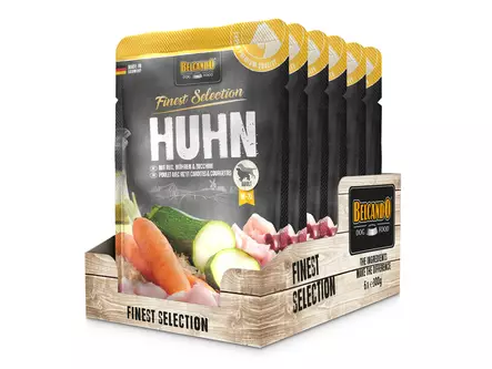 Belcando kana-porkkana-kesäkurpitsa 125g - Belcando märkäruoat - 4002633511638 - 2