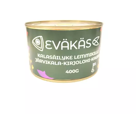 Eväkäs Kalasäilyke Järvikala-lohi-kaura - Muut märkäruokamerkit - 6418142002228 - 1