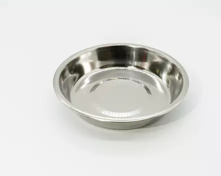 Teräskuppi matala 20cm 0,75l - Koiran ruokakupit - 6430035771608 - 1