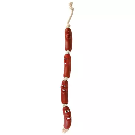 Makkarat Köydessä Lateksia koiranlelu - Koiran lateksi- ja muovilelut - 4011905032528 - 1