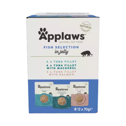 Applaws Lajitelma hyytelö 12x70g - Applaws märkäruoat - 5060708561338 - 1