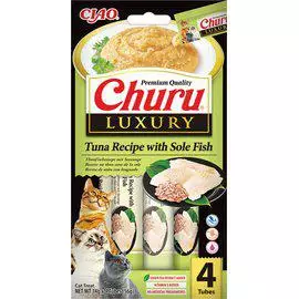 Churu Luxury Tuna with Sole Fish 4kpl - Kissan makupalat ja herkut - 4262365731838 - 1