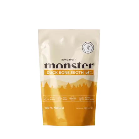 Monster Dog Bone Broth Duck - Monster märkäruoat - 7350040130568 - 1