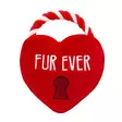 Lulubellas bpower plush fur ever Heart - Koiran tekstiililelut - 665635993358 - 1