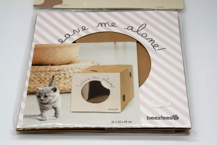 BZ kitten Inja paperi koti Leave me alon - Kissan pedit ja pesät - 8712695185758 - 1