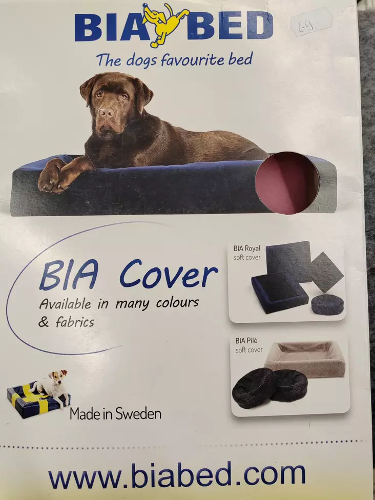 Bia Bed 6 Royal Pink päällinen 80x100x15 - Koiran pedit - 7330038129248 - 1